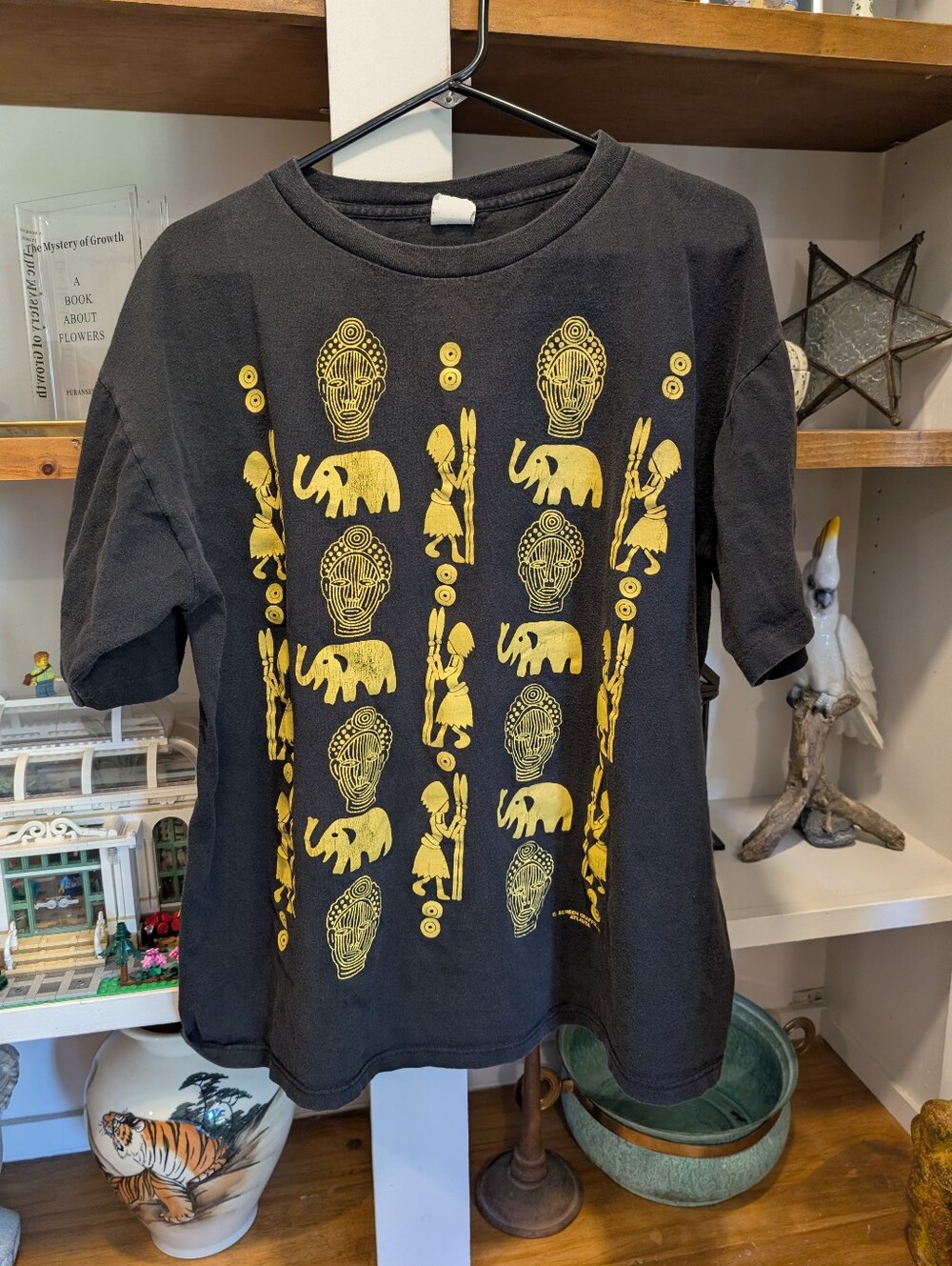 READ Single Stitch Sleeve Vintage African Screen Graphics T-shirt Size XL
